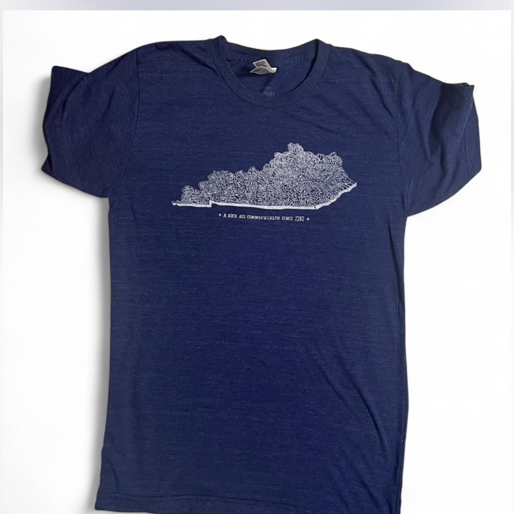 Blue kentucky t shirt #kickasscommonwealth